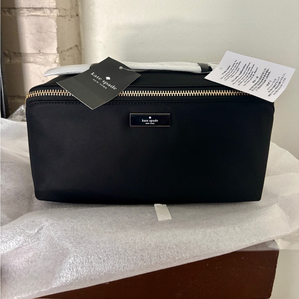 Kate Spade Carter Nylon Travel Cosmetic Pouch